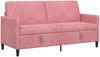 vidaXL Sofa mit Stauraum Rosa 172 x 78 x 87 cm Polyester 42036965 Bild 2