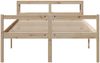 vidaXL Seniorenbett mit Kopfteil ohne Matratze 140x190 cm 3305857 Bild 4