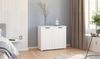 Kommode Antigua / Aditio-D, Holzwerkstoff, Weiß, 93 x 81 x 42 cm Bild 3