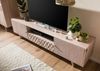 TV-Board 188x40x48 Akazie weiß lackiert MOSAYK #205 Bild 2