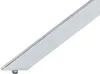 Vente-unique - COSIMA Esstisch Glas TransparentSilberfarben - B 140 cm x H 77 cm x L 140 cm Bild 5