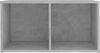 vidaXL 6-tlg. TV-Schrank-Set Betongrau Spanplatte [3080055] Bild 4