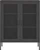 vidaXL Lagerschrank Anthrazit 80 x 35 x 101,5 cm Stahl [336177] Bild 3
