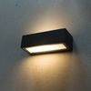 Heitronic Nr. 500021-HE Outdoor Wandleuchte Madura UP- & Downlight anthrazit IP54 E27 Bild 4
