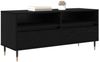 vidaXL TV-Schränk Schwarz Eichen-Optik 100 x 34,5 x 44,5 cm 881779 Bild 3