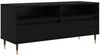 vidaXL TV-Schränk Schwarz Eichen-Optik 100 x 34,5 x 44,5 cm 881779 Bild 2