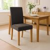 2er Set Esszimmerstuhl DALAN - Cord Braun 41x47x91 cm Antik-Hell | Essstühle Esszimmerstühle Küchenstühle Wohnzimmerstühle Bild 3