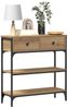 vidaXL Konsolentisch Artisan-Eiche 72,5 x 25 x 75 cm Holzwerkstoff 863520 Bild 3