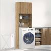 vidaXL Waschmaschinenschrank Artisan-Eiche 64x24x190 cm Holzwerkstoff 859135 Bild 3