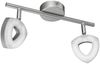 Deckenleuchte LED Wohnzimmer Deckenlampe Deckenstrahler 2 Flammig 762017-2 Bild 5