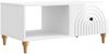 vidaXL Couchtisch Hochglanz Weiß 90 x 50 x 40 cm Holzwerkstoff 894269 Bild 2