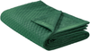 beliani 'NAPE' Tagesdecke, Polyester, Dunkelgrün, 200x220 cm Bild 1
