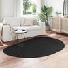 vidaXL Bereichsteppiche HUARTE Schwarz 140 x 200 cm Polyester 4103750 Bild 3
