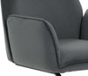 Freischwinger HWC-G67, Esszimmerstuhl Küchenstuhl Stuhl, Stoff/Textil Öko-Tex MVG ~ dunkelgrau Bild 5