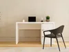Vente-unique - MABELI Büromöbel Holz, Platte Weiß - B 60 cm x H 75 cm x L 130 cm Bild 3