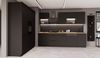 Küche SIENA LOFT - 280 + 180 cm Küchenzeile Küchenblock Einbauküche Schwarz matt Bild 2