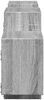 vidaXL Wandregal Grau Sonoma 129x18x42 cm Holzwerkstoff 853223 Bild 5