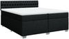 vidaXL Boxspringbett mit Matratze Schwarz 200x200 cm Stoff 3288304 Bild 3