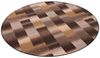 Snapstyle Designteppich Designer Velour Teppich Mystic Karo Rund, Rund, Höhe: 6 mm Bild 4