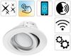3x WiFi LED Einbaustrahler 5W/32W Weiß Bild 2