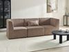 Modulsofa 3-Sitzer LEMVIG Cord Sandbeige Bild 3