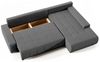 Beautysofa Ecksofa Draco L mit Schlaffunktion, in pflegeleichten Stoffen, Bettkasten Bild 4