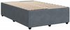 vidaXL Boxspringbett mit Matratze Dunkelgrau 120x200 cm Samt 3285633 Bild 5