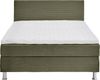 ATLANTIC home collection Boxbett inklusive Rost und H3 Federkernmatratze, Holz, Olivgrün, 120x200 cm Bild 3