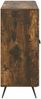 vidaXL Sideboard Geräucherte Eiche 89 x 34,5 x 80 cm Holzwerkstoff 895570 Bild 5
