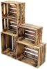 Obstkisten Holzkisten Regal 50 x 40 x 30cm und 40x30x25 5er Bild 2