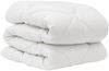 vidaXL Bettdecke mit Kissen 2 pcs Weiß Mikrofaser 3376698 Bild 4