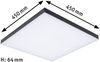 Paulmann 79908 LED Panel Velora Rainbow dynamicRGBW 450x450 mm schwarz Bild 3