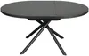 Vente-unique - FEROLA Esstisch Holz, PlatteKeramik GrauBraun - B 120 cm x H 76 cm x L 160 cm120 cm Bild 4