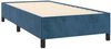 vidaXL Boxspringbett mit Matratze Dunkelblau 90x200 cm Samt 3129313 Bild 4