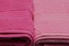 Badetuch-Set (4-teilig), 'Rainbow ', Hellrosa, Rosa, Staubige Rose, Fuchsie Bild 4