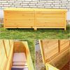 140CM Holz Auflagenbox Kissenbox Gartenbox Gartentruhe Auflagen Truhe Holztruhe Bild 2