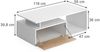 Couchtisch Roland Weiß/Goldkraft Eiche 118 x 59 cm Vicco Bild 2