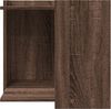 vidaXL Katzenklo Eichen-Optik 53x53x51 cm Holzwerkstoff 857757 Bild 4