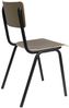 Stuhl Stapelstuhl BACK TO SCHOOL MATTE OLIVE von ZUIVER Bild 5