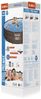 Bestway Steel Pro MAX Frame Pool-Set mit Filterpumpe Ø 366 x 100 cm, Rattan-Optik (Schokobraun), rund Bild 2