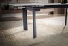 FineBuy Moderner Esstisch ausziehbar 180–240 cm – Glas Keramik Tischplatte – Design Esstisch mit stabilem Metallgestell – ausziehbarer Küchentisch für 6–10 Personen – pflegeleicht & kratzfest Bild 5