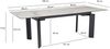 FineBuy Moderner Esstisch ausziehbar 180–240 cm – Glas Keramik Tischplatte – Design Esstisch mit stabilem Metallgestell – ausziehbarer Küchentisch für 6–10 Personen – pflegeleicht & kratzfest Bild 3