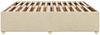 vidaXL Bettgestell ohne Matratze Creme 180x200 cm Stoff 3284755 Bild 4