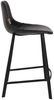 Tresenhocker FRANKY Kunstleder Vintage schwarz von DutchBone Bild 5