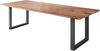 Esstisch Baumkante massiv Akazie natur 300 x 100 U-Gestell schwarz NICK 163997865 Bild 2
