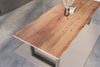 Esstisch Baumkante massiv Akazie natur 300 x 100 U-Gestell schwarz NICK 163997865 Bild 3