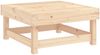 vidaXL Gartenhocker mit Kissen Massivholz Kiefer 825436 Bild 3