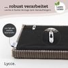 Lycce Wandkissen - Cord, Wandpolster, Rückenkissen Sitzbank, Kopfteil Betten, Polsterung Taupe 30x75x4cm Bild 5