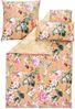 Estella Mako-Satin Bettwäsche 135x200 Fiore messing Rosen Blüten Wende 7903-740 Bild 2