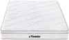 Vente-unique - WOLKENTANZ Mattress and bed base set MetallStoff Schwarz - B 160 cm3,8 cm158 cm x H 24 cm25 cm5 cm x L 200 cm198 cm3,8 cm Bild 4